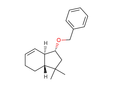 trans-exo-1-(benzyloxy)-2,3,3a,4,5,7a-hexahydro-3,3-dimethyl-1H-indene