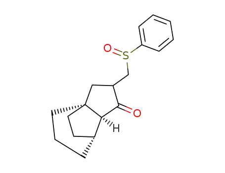 (3aS,7R,7aS)-2-Benzenesulfinylmethyl-hexahydro-3a,7-ethano-inden-1-one