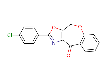 2-(4-Chloro-phenyl)-10H-1,9-dioxa-3-aza-benzo[f]azulen-4-one
