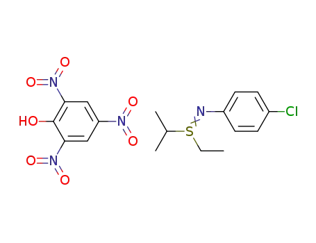 Molecular Structure of 103375-94-6 (C<sub>11</sub>H<sub>16</sub>ClNS*C<sub>6</sub>H<sub>3</sub>N<sub>3</sub>O<sub>7</sub>)