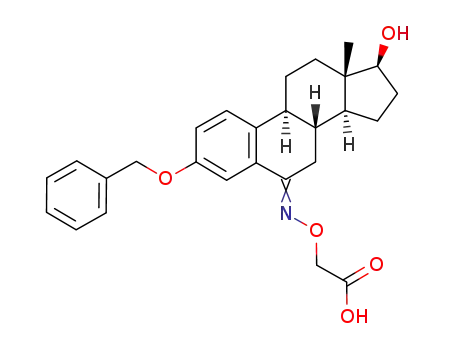 Molecular Structure of 91573-73-8 (3-benzyloxy-6-carboxymethoxyimino-17β-hydroxyestra-1,3,5(10)-trien)