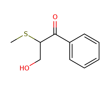 1-Propanone, 3-hydroxy-2-(methylthio)-1-phenyl-