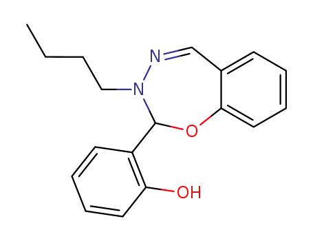 3-Butyl-2-(2-hydroxyphenyl)-6,7-benzo-2,3-dihydro-1,3,4-oxadiazepine