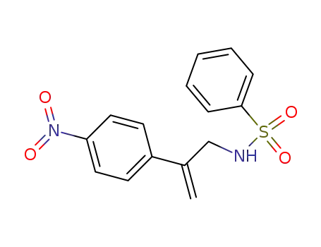 Benzenesulfonamide, N-[2-(4-nitrophenyl)-2-propenyl]-
