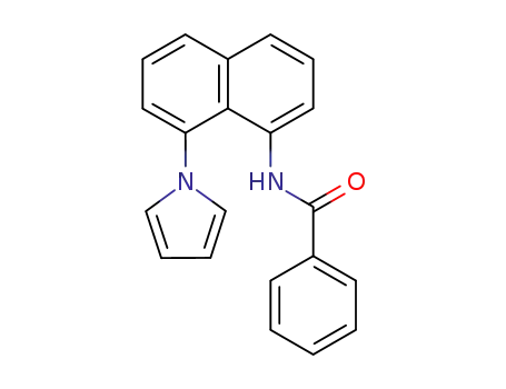 Benzamide, N-[8-(1H-pyrrol-1-yl)-1-naphthalenyl]-