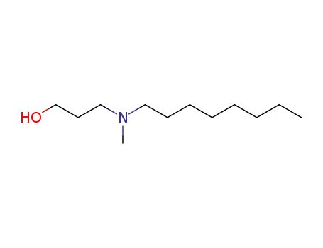Molecular Structure of 87260-36-4 (1-Propanol, 3-(methyloctylamino)-)