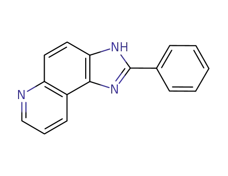 Molecular Structure of 84121-99-3 (1H-Imidazo[4,5-f]quinoline, 2-phenyl-)