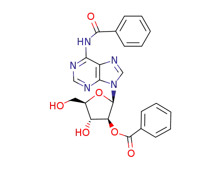 Benzoic acid (2R,3S,4R,5R)-2-(6-benzoylamino-purin-9-yl)-4-hydroxy-5-hydroxymethyl-tetrahydro-furan-3-yl ester