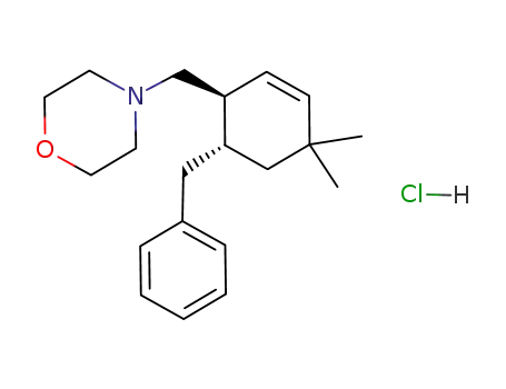 Morpholine,
4-[[4,4-dimethyl-6-(phenylmethyl)-2-cyclohexen-1-yl]methyl]-,
hydrochloride
