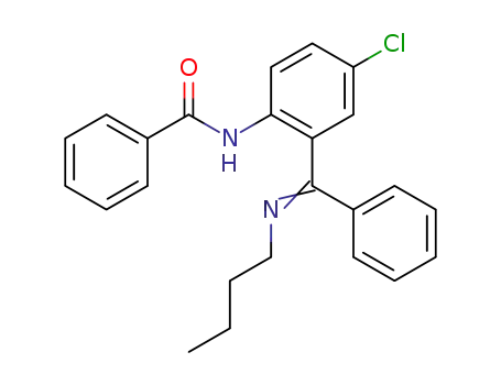 2-Benzoylamino-5-chlorbenzophenon-N-(n-butylimin)