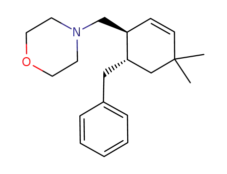 Morpholine,
4-[[4,4-dimethyl-6-(phenylmethyl)-2-cyclohexen-1-yl]methyl]-, trans-
