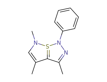 3,4,6-trimethyl-1-phenyl-6aλ<sup>4</sup>-thia-1,2,6-triazapentalene