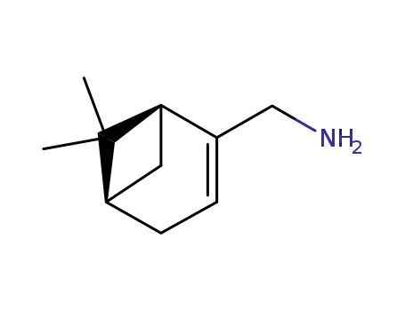 Molecular Structure of 131434-65-6 ((+)-10-amino-2-pinene)