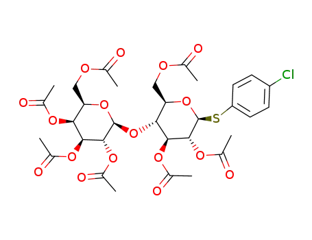 4-chlorophenyl 2,3,6,2',3',4',6'-hepta-O-acetyl-1-thio-β-lactoside