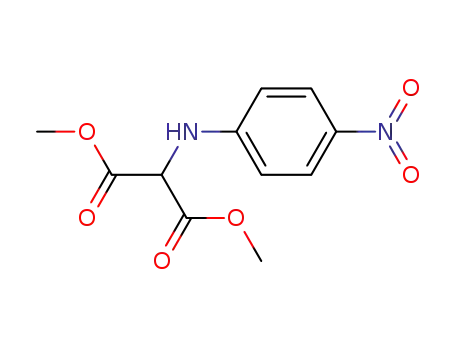 Molecular Structure of 111781-63-6 (Propanedioic acid, [(4-nitrophenyl)amino]-, dimethyl ester)