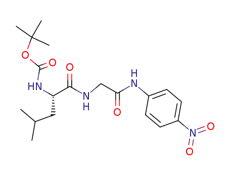 Glycinamide,
N-[(1,1-dimethylethoxy)carbonyl]-L-leucyl-N-(4-nitrophenyl)-