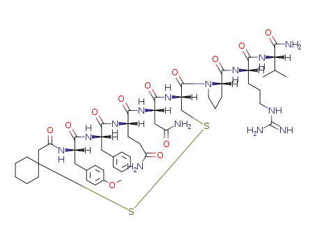 C<sub>55</sub>H<sub>80</sub>N<sub>14</sub>O<sub>12</sub>S<sub>2</sub>