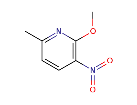 Molecular Structure of 112163-03-8 (2-METHOXY-3-NITRO-6-PICOLINE)