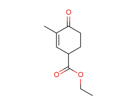 2-Cyclohexene-1-carboxylic acid, 3-methyl-4-oxo-, ethyl ester