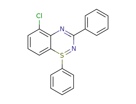 5-chloro-1,3-diphenyl-1λ<sup>4</sup>,2,4-benzothiadiazine