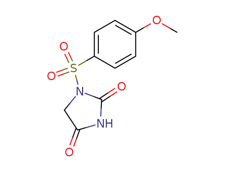 1-(4-Methoxy-benzenesulfonyl)-imidazolidine-2,4-dione