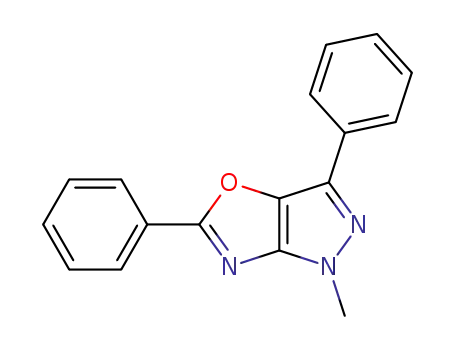 1H-Pyrazolo[3,4-d]oxazole, 1-methyl-3,5-diphenyl-
