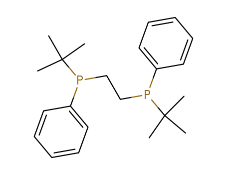 Molecular Structure of 127759-67-5 ((1R,2R)-BIS[TERT-BUTYL(PHENYL)PHOSPHINO]ETHANE)