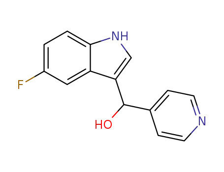 (5-플루오로-1H-인돌-3-일)-피리딘-4-일-메탄올
