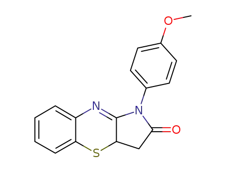 1-(4-methoxyphenyl)-3,3a-dihydropyrrolo[3,2-b][1,4]benzothiazin-2(1H)-one