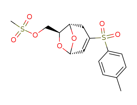 Methanesulfonic acid (1S,5S,7S)-3-(toluene-4-sulfonyl)-6,8-dioxa-bicyclo[3.2.1]oct-3-en-7-ylmethyl ester