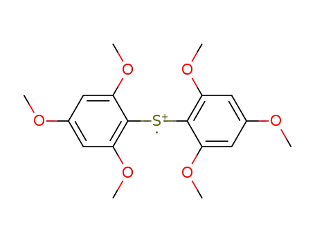 Bis(2,4,6-trimethoxyphenyl)sulfid-Radikalkation