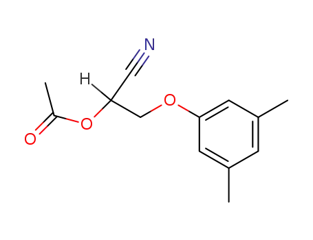Acetic acid 1-cyano-2-(3,5-dimethyl-phenoxy)-ethyl ester