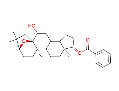 4,4-dimethyl-3α,5-epoxy-A-homo-5α-androstane-6β,17β-diol, 17-benzoate