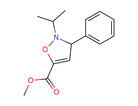 2-isopropyl-5-methoxycarbonyl-3-phenyl-4-isoxazoline