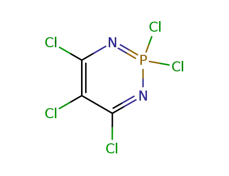 Molecular Structure of 7139-36-8 (1,3,2-Diazaphosphorine, 2,2,4,5,6-pentachloro-2,2-dihydro-)