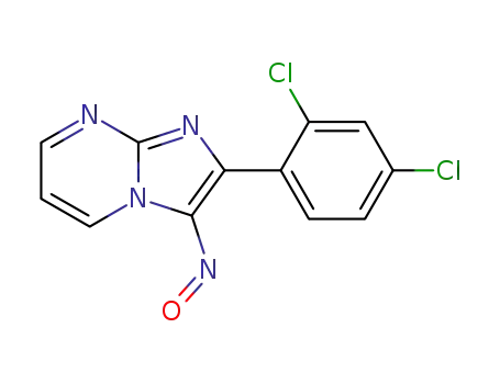 Imidazo[1,2-a]pyrimidine, 2-(2,4-dichlorophenyl)-3-nitroso-