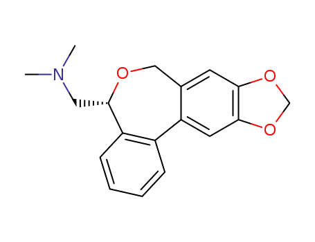 Benzo[d][1,3]dioxolo[4,5-h][2]benzoxepin-5- methanamine,5,7-dihydro-N,N-dimethyl-,(5R)- 
