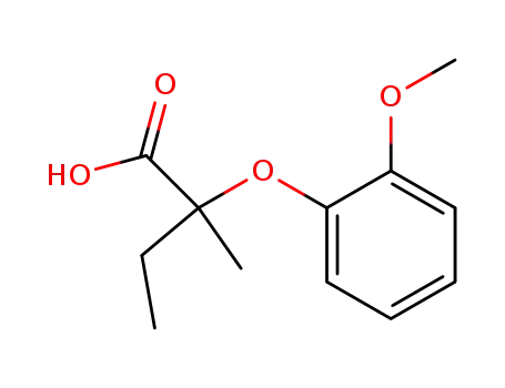 2-(2-Methoxy-phenoxy)-2-methyl-butyric acid