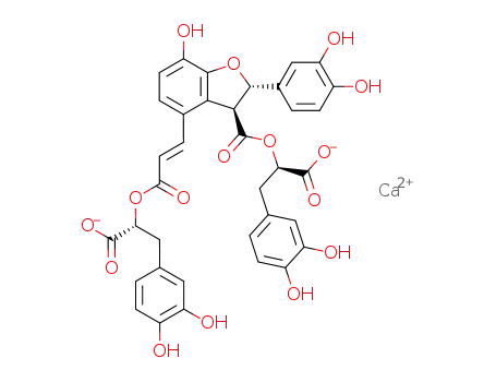 Molecular Structure of 127854-49-3 (calcium salt of lithospermic acid B)