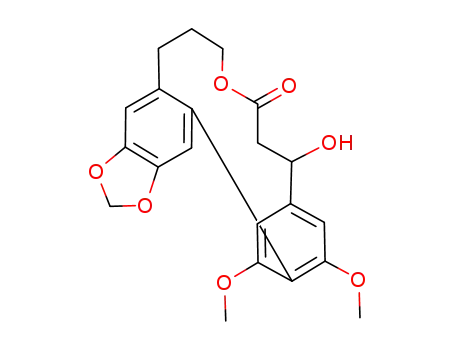 C<sub>21</sub>H<sub>22</sub>O<sub>7</sub>