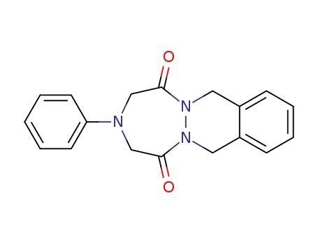 3-Phenyl-3,4,7,12-tetrahydro-1H-[1,2,5]triazepino[1,2-b]phthalazine-1,5(2H)-dione