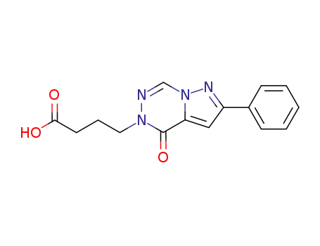 4-(4-Oxo-2-phenyl-4H-pyrazolo[1,5-d][1,2,4]triazin-5-yl)-butyric acid
