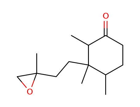 3-(3,4-epoxy-3-methylbutyl)-2,3,4-trimethylcyclohexanone