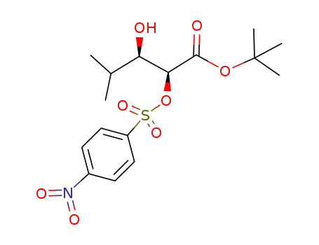 tert-butyl 4-methyl 2-<(p-nitrobenzenesulfonyl)oxy>-3-hydroxypentanoate