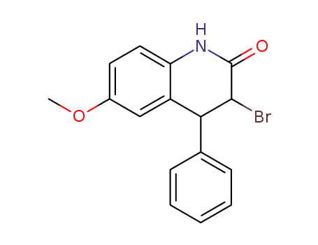 3-Bromo-6-methoxy-4-phenyl-3,4-dihydro-1H-quinolin-2-one