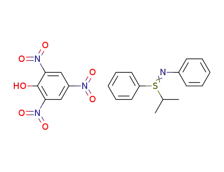 S-Isopropyl-N,S-diphenyl-sulfimid-Pikrat