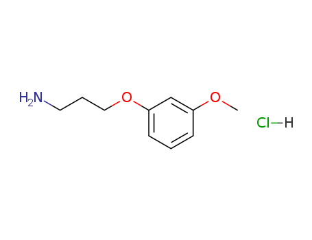 1-Propanamine, 3-(3-methoxyphenoxy)-, hydrochloride