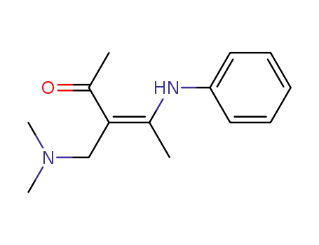 (Z)-3-Dimethylaminomethyl-4-phenylamino-pent-3-en-2-one
