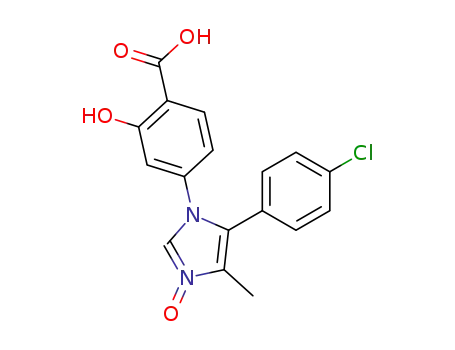 Benzoic acid,
4-[5-(4-chlorophenyl)-4-methyl-3-oxido-1H-imidazol-1-yl]-2-hydroxy-