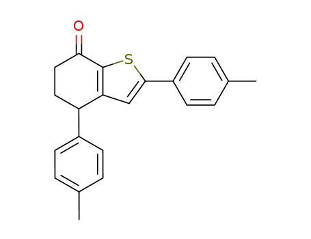 4,5-dihydro-2,4-di-p-tolylbenzo<b>thiophen-7(6H)-one